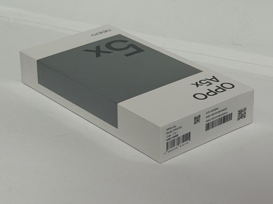 OPPO A5x Blue 128GB– New – SIM Free