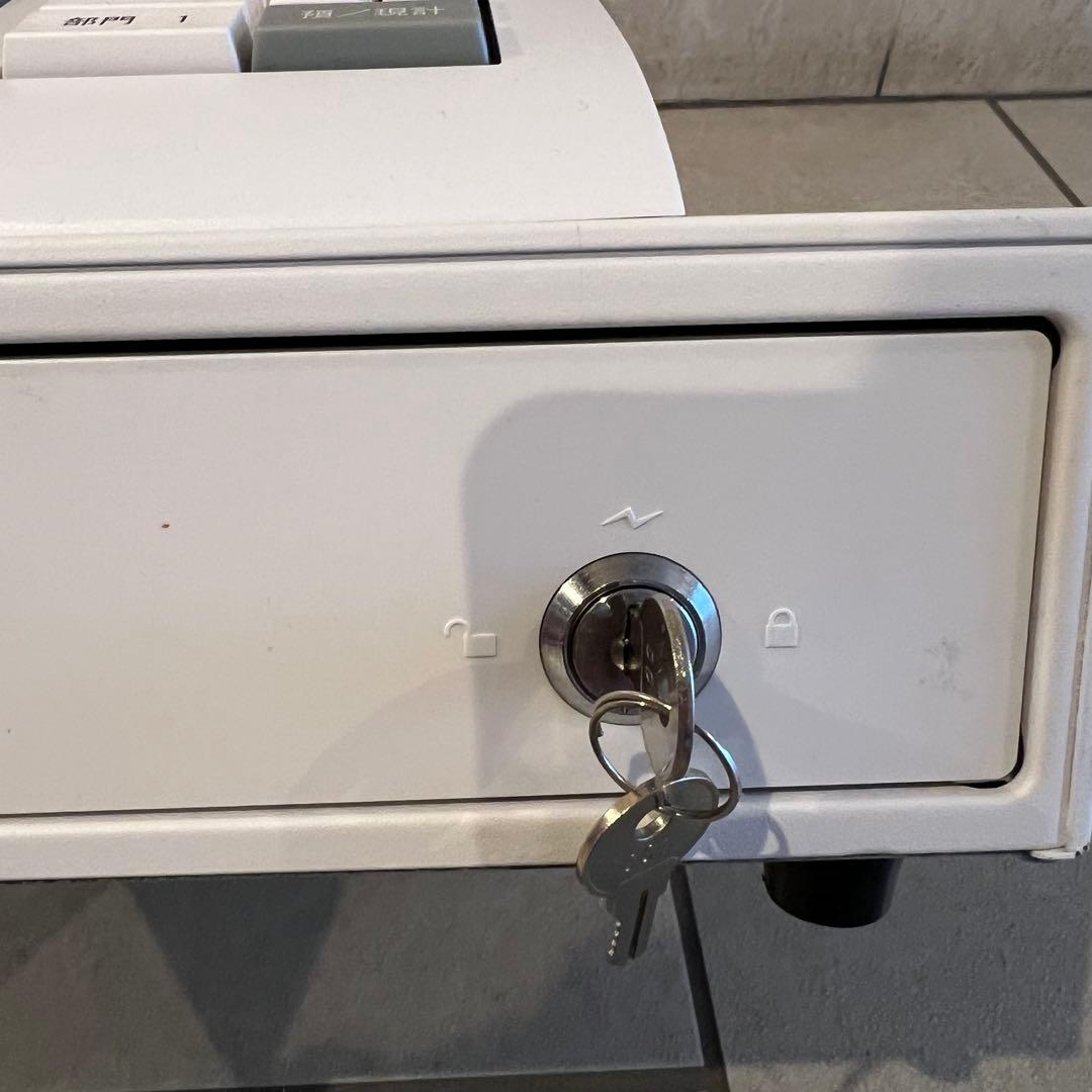 【ロール紙18個付】美品 レジスター N100LC クローバー電子 CLOVER