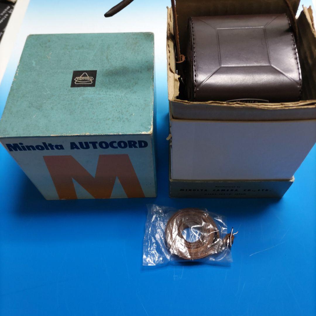【動作未確認品】アンティークMinoltacord AUTOCORD 二眼レフ