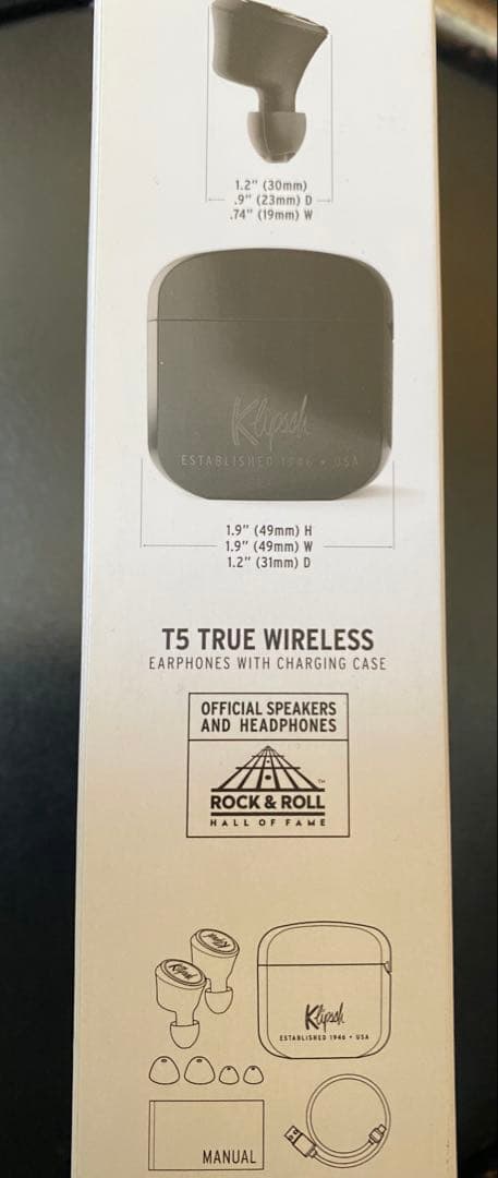 Klipsch T5 TRUE WIRELESS イヤフォン　新品未使用定価以下