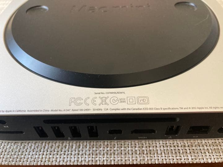 スマホ・タブレット・パソコン APPLE Mac mini MAC MINI MD387J/A