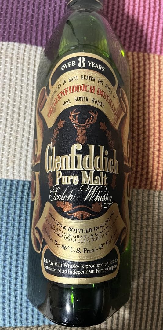 グレンフィディック 8年 ピュアモルト 750ml 43%