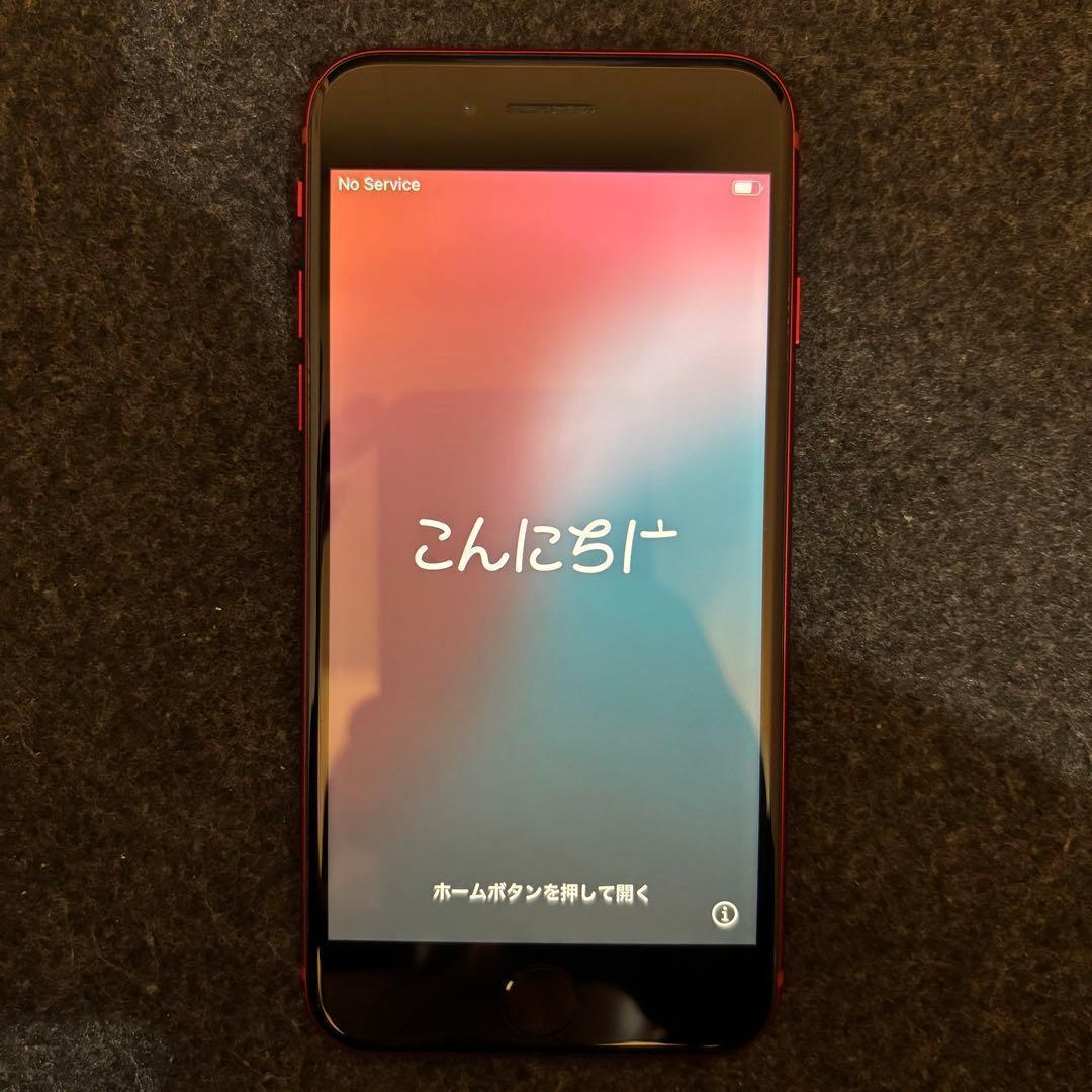 美品 iPhone SE 第3世代 64GB レッド バッテリ100% 255