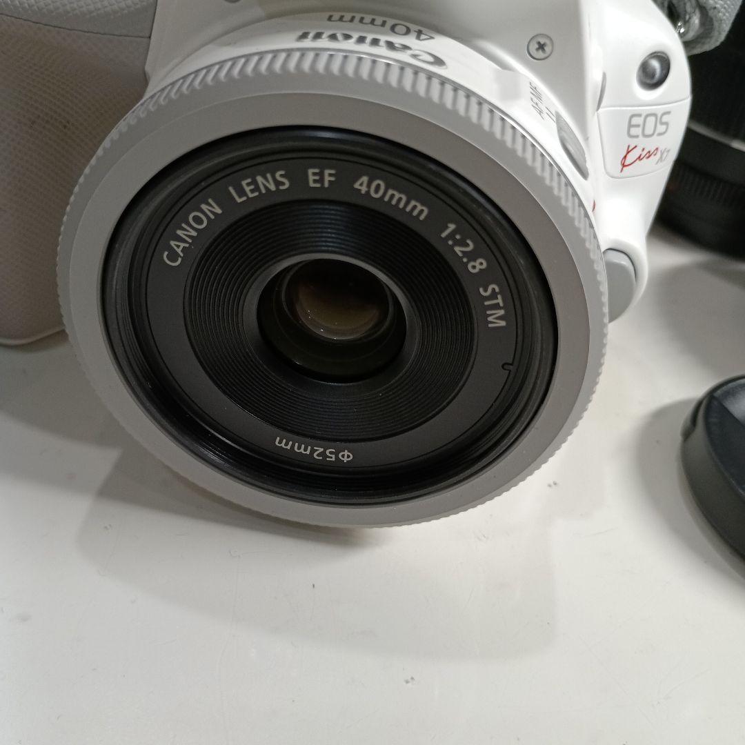 Canon EOS Kiss X7 ホワイト レンズ付き