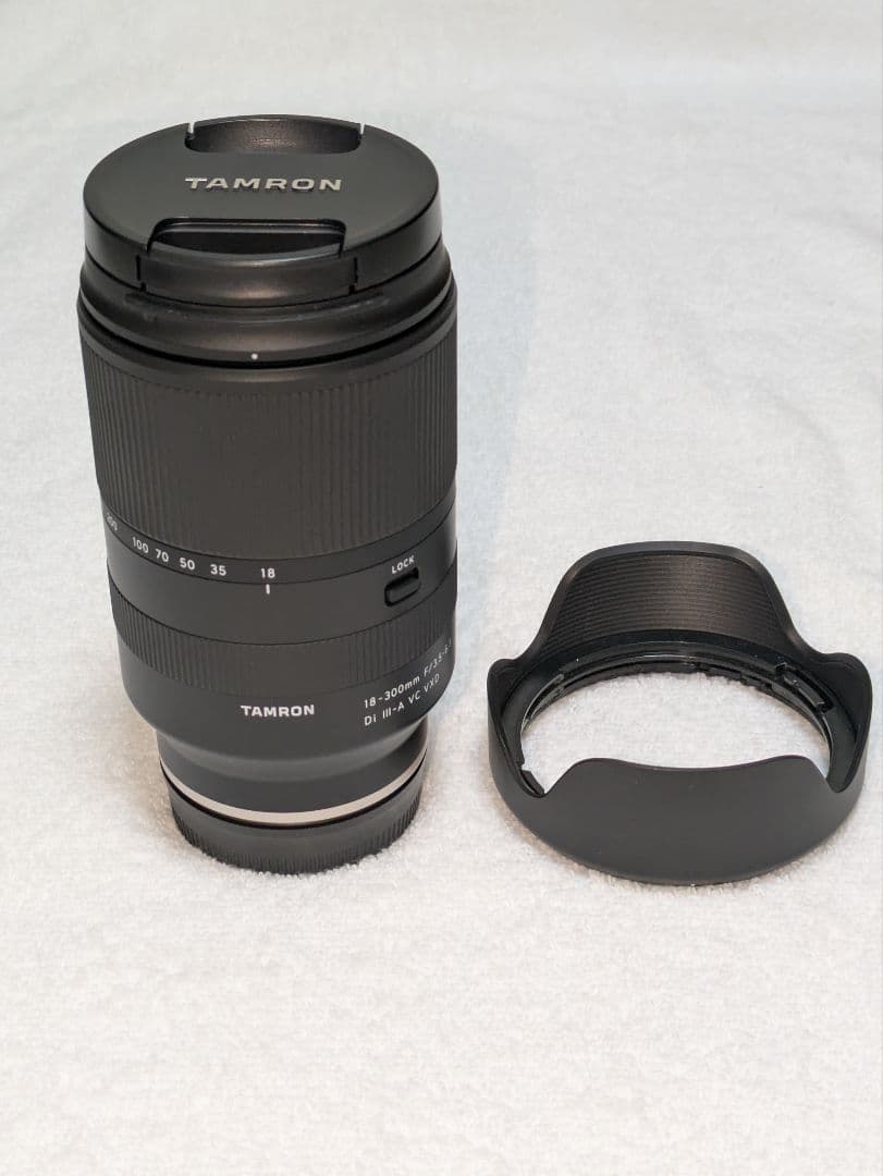 tamron 18-300　タムロンズームレンズ