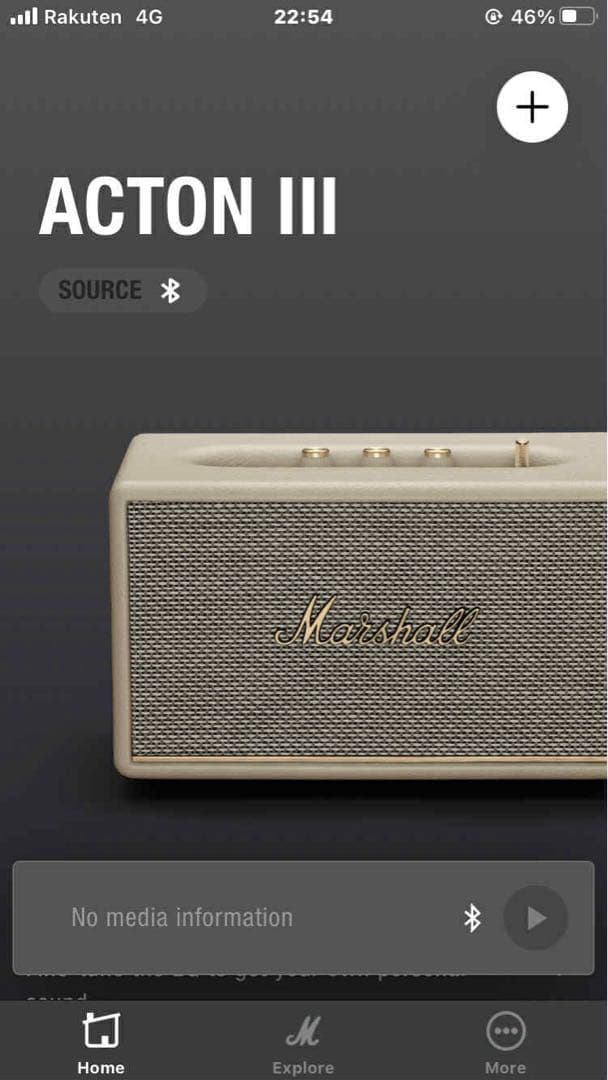 R*o様 Marshall Acton III Bluetoothスピーカー