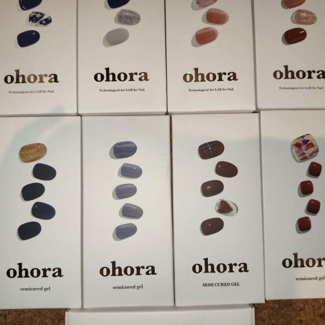 ohora ジェルネイルシール　ランプ　セット　バラ売り可