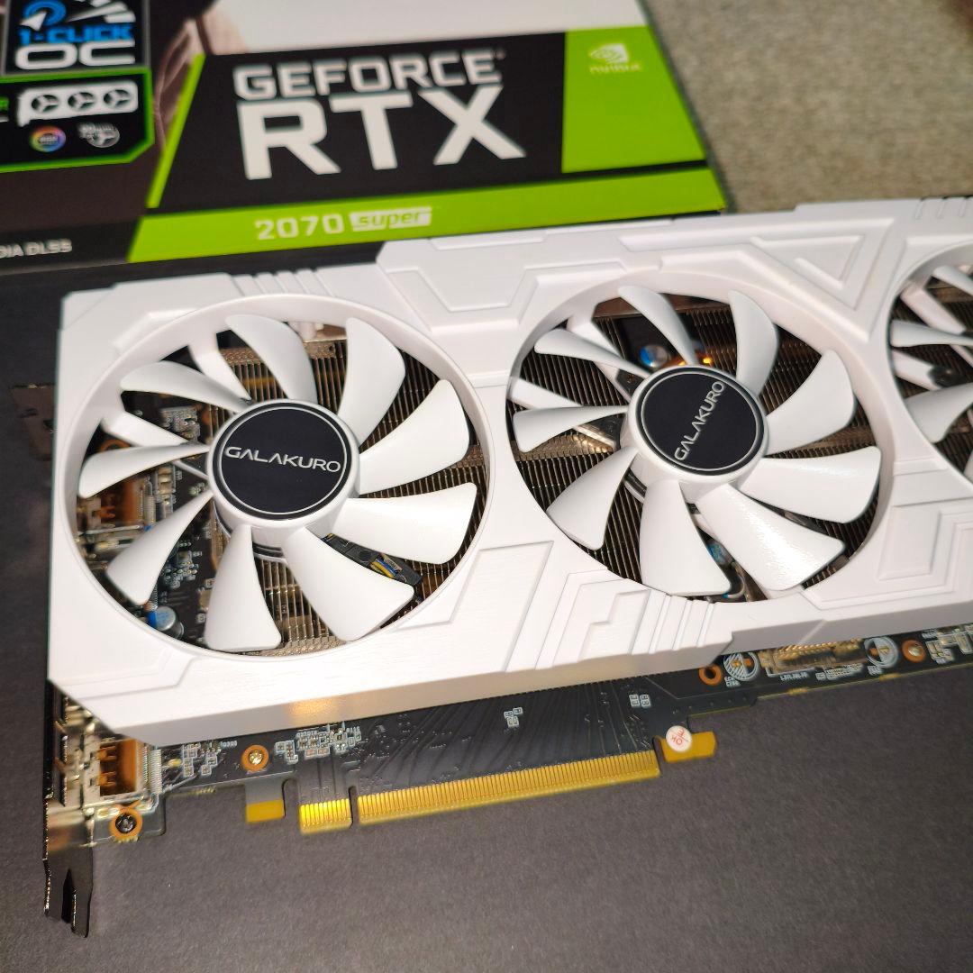 玄人志向GK-RTX2070SP-E8GB/WHITE/ RTX2070Supe