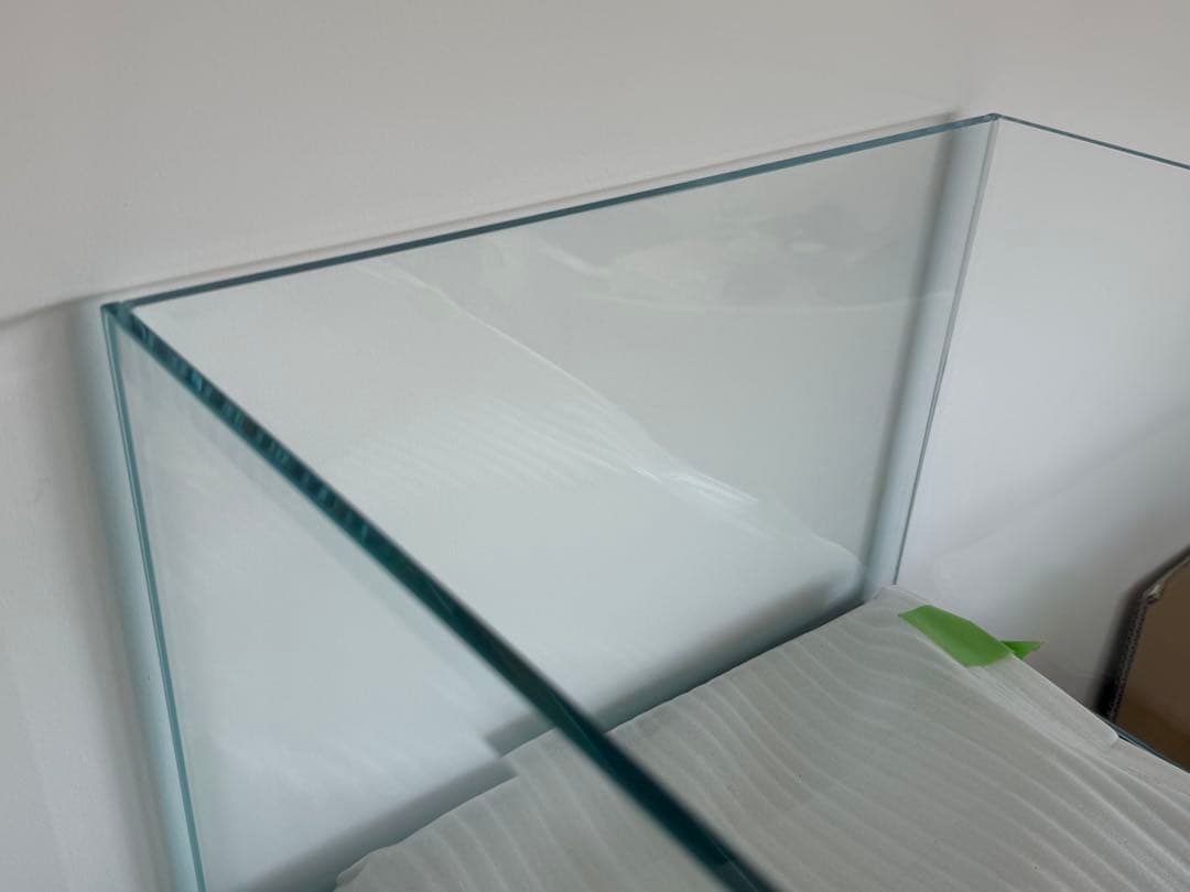 アクアシステム　ガラス水槽　W90cm x H30cm x D45cm 高透過