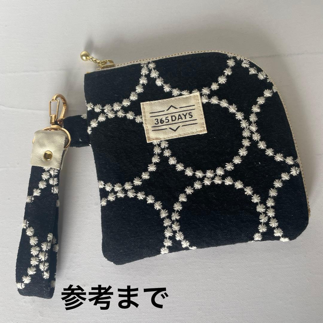 L字ファスナーポーチ　アレキサンダーヘンリー