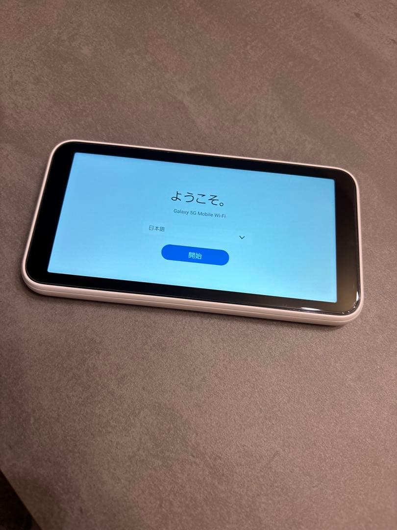 t*a様 超美品　Galaxy 5G Mobile Wi-Fi SCR01