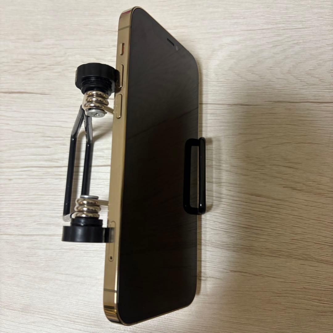 美品iPhone 12Pro 256GBゴールド 充電ケーブル・ケース付き