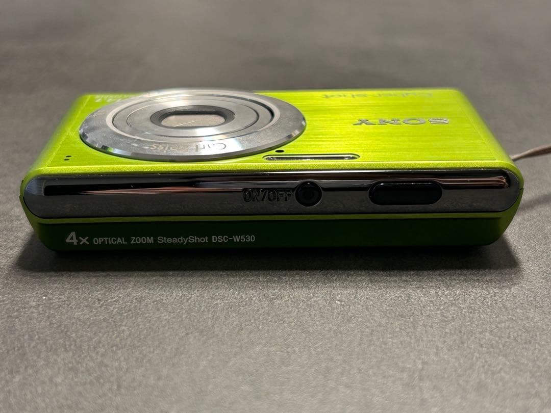 K*i様 SONY ソニー DSC-W530 グリーン 14.1 デジカメ 中古