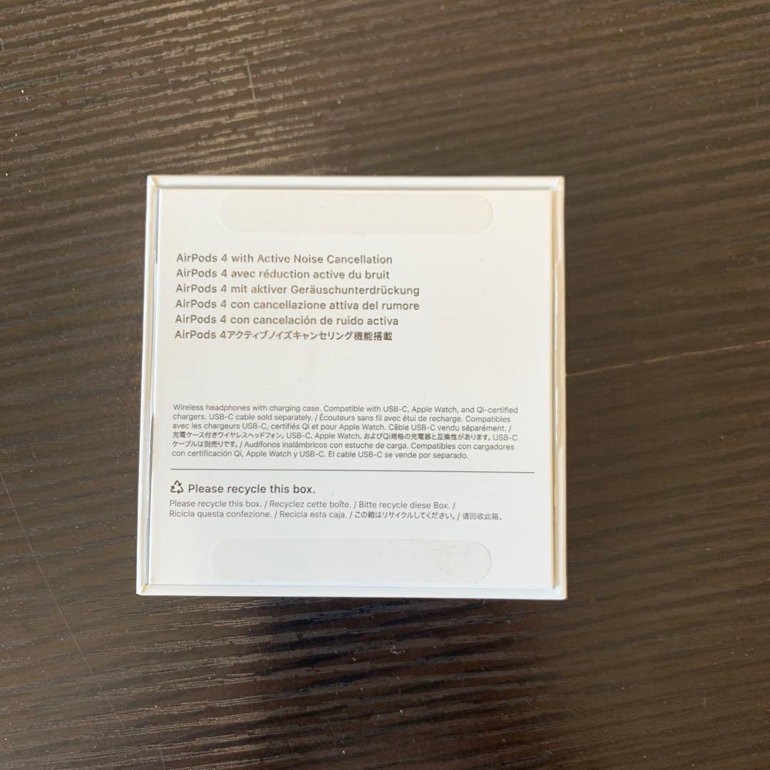 アップル　AirPods 4 新品開封品