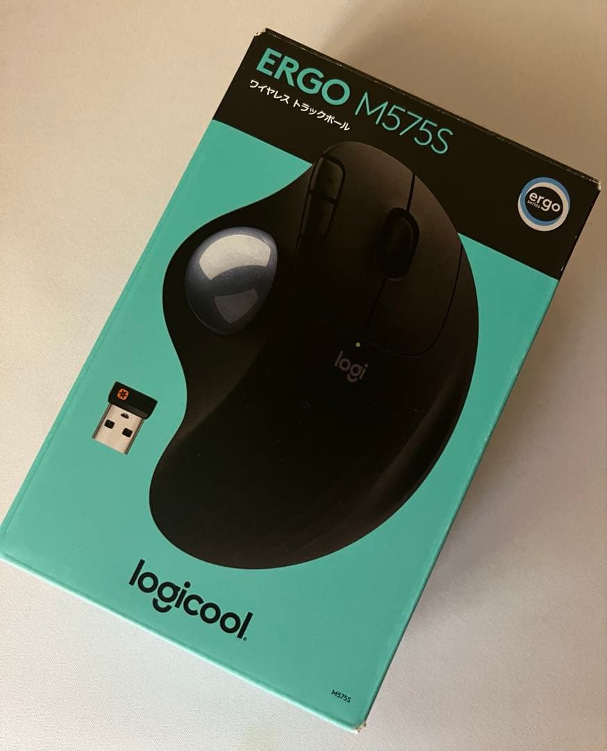 Logicool（ロジクール）ワイヤレストラックボールマウスERGO M575S