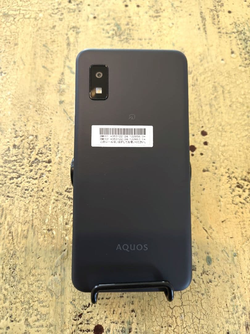 【美品】AQUOS wish3 ブラック SIMフリー判定○　残債なし