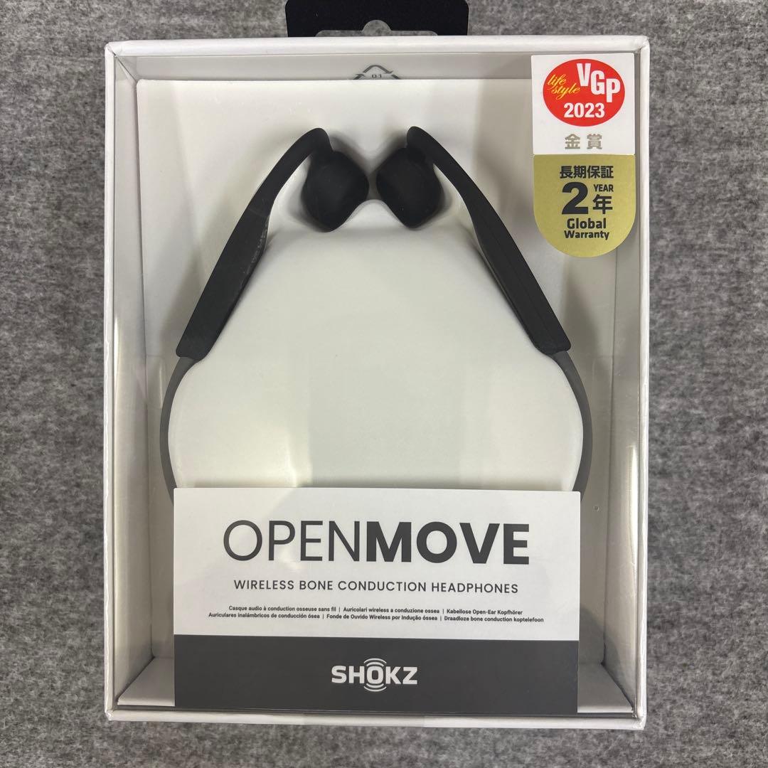 ⭐️新品⭐️SHOKZ OPENMOVE ワイヤレス骨伝導ヘッドフォン