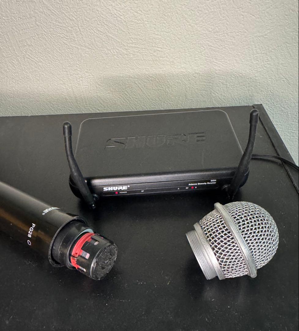 SHURE PG28 ワイヤレスマイクセット