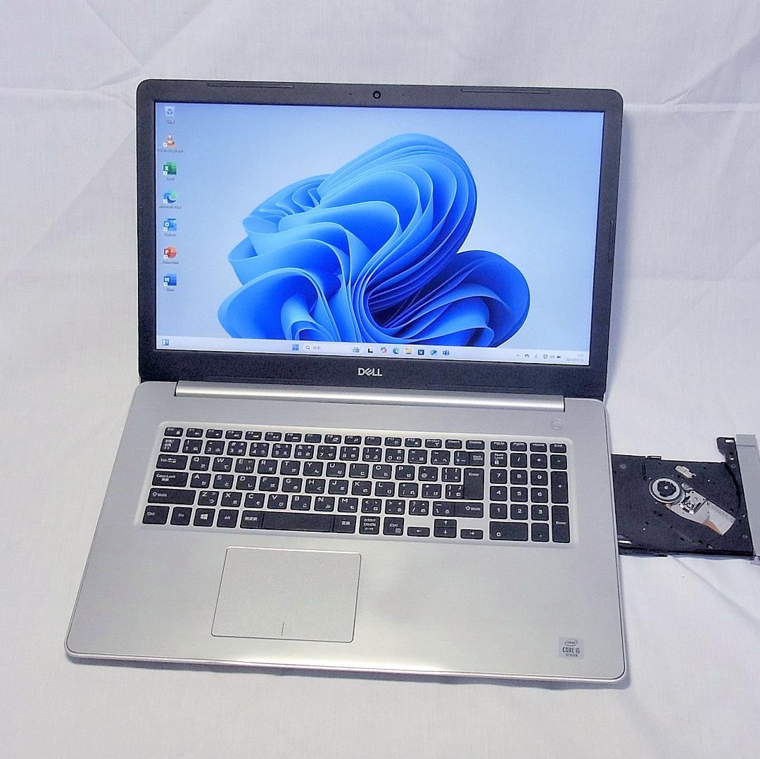 17型DELLノートパソコン／第10世代／SSD／オフィス／Windows11
