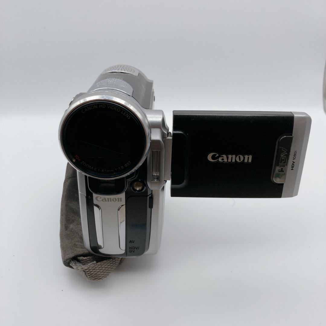 【美品】Canon キャノン iVIS HV10 HDVビデオカメラ 付属品多数