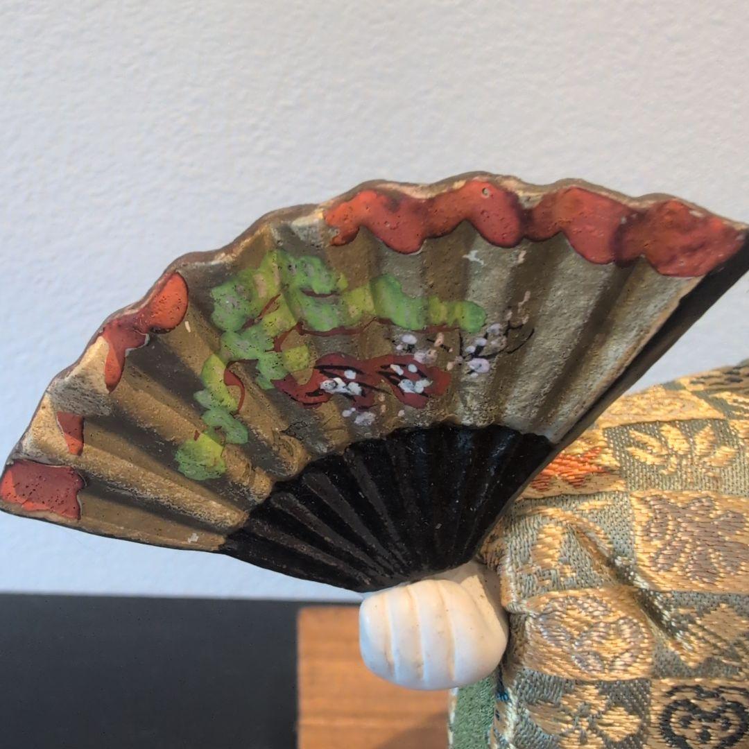翁　木目込人形　御所人形　箱付き
