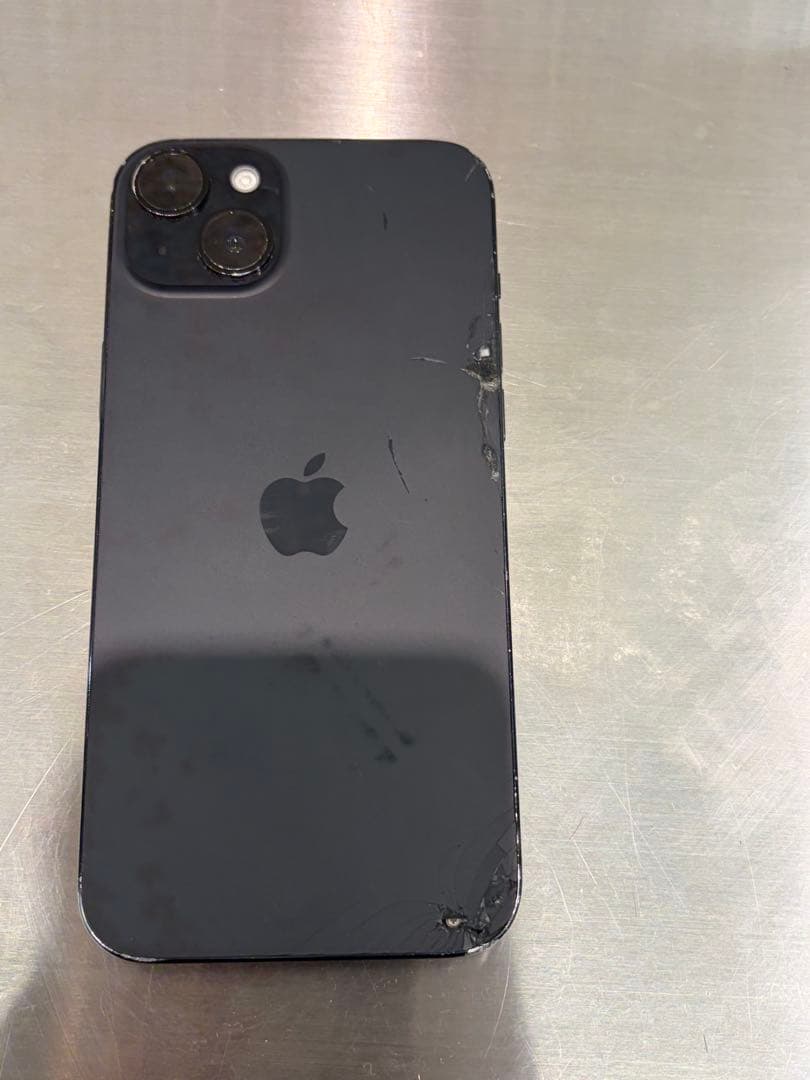 iPhone 15 Plus Black 128GB SIMフリー　本体　難あり