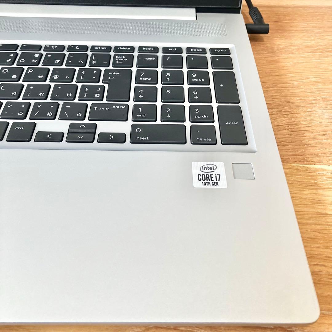 HP ProBook 450 i7 16GB10世代SSDカメラノートパソコン