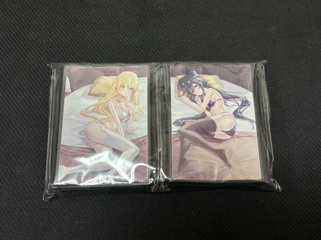 遊戯王 閃刀姫 レイ ロゼ スリーブ プレイマット ミッドナイトブルー
