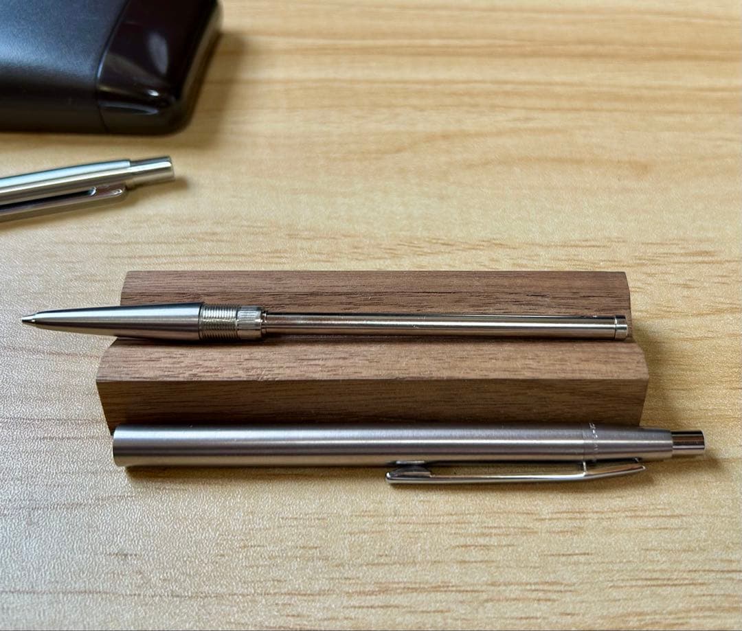 MONTBLANC ノブレスシャーペン、スリムラインボールペン　ペンケース