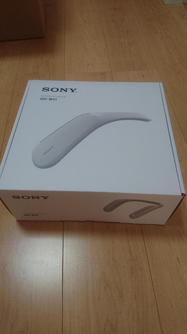【美品】SONY ウェアラブルネックスピーカー SRS-WS1