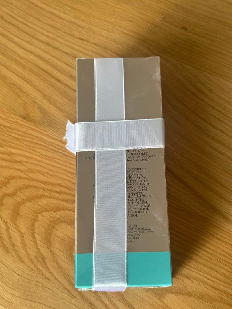 Tiffanyローズゴールドボディローション