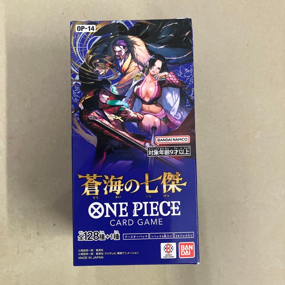 ワンピースカード４ボックスセット シール付き新品未開封