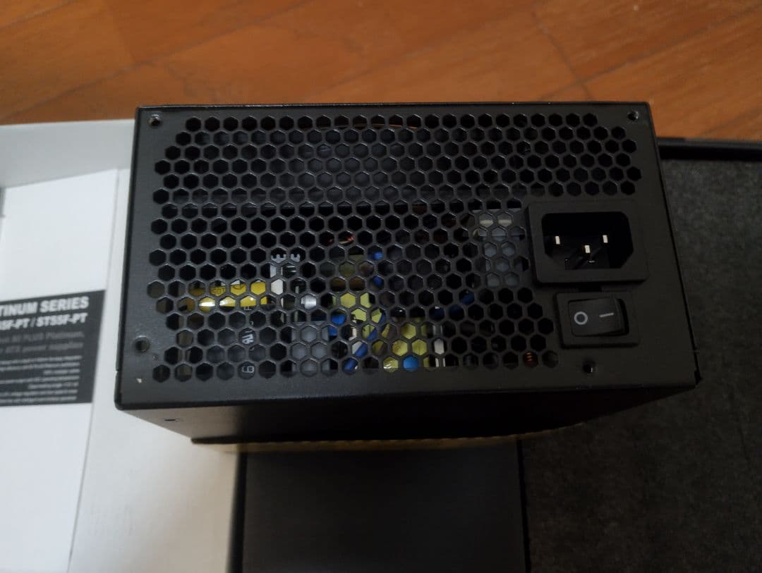 超美品 SilverStone ST75F-PT Platinum電源 750W