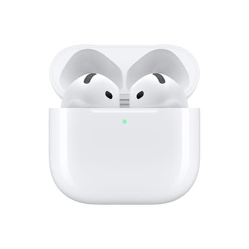 Apple AirPods 4 ワイヤレスイヤホン、Bluetooth5.3、パ