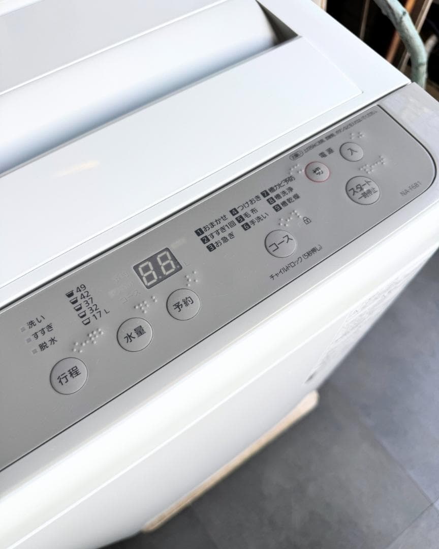 設置まで✨ Panasonic 一人暮らし洗濯機 6kg✨ 2022年製⭕️
