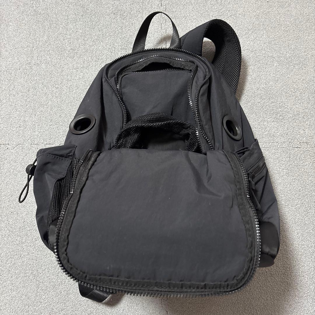 MATIE　黒の小型犬（〜3.5kg前後）用ペットリュックミニ