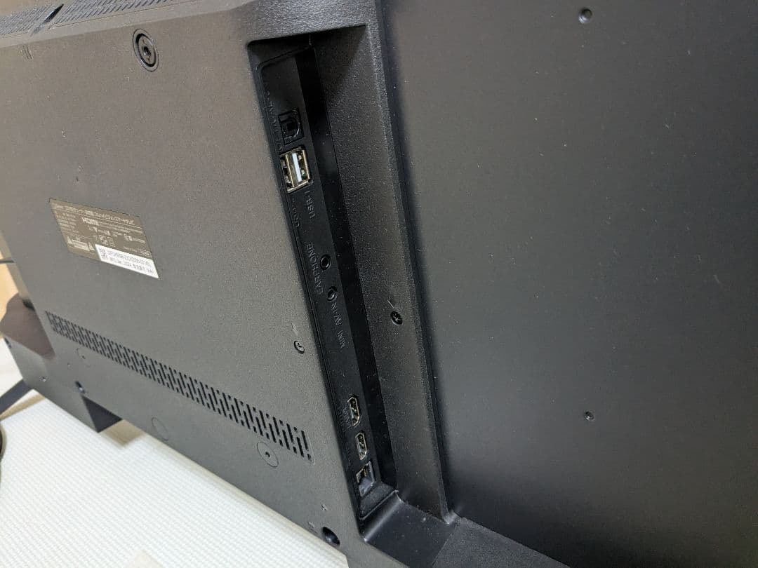 【美品】2024年製 山善 チューナーレステレビ 32インチQRK-32TL2K