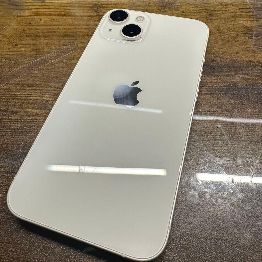 iPhone 13 ホワイト128 GB SIMフリー本体　バッテリー