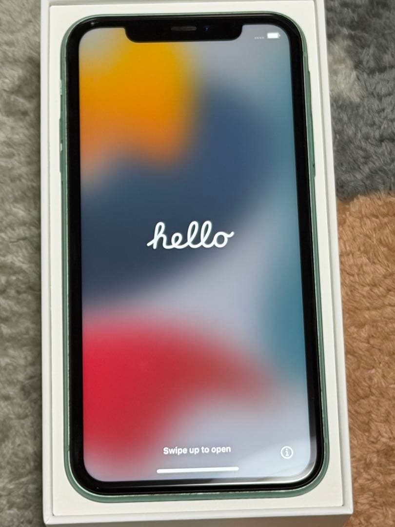 iPhone11 グリーン 64GB 箱付き