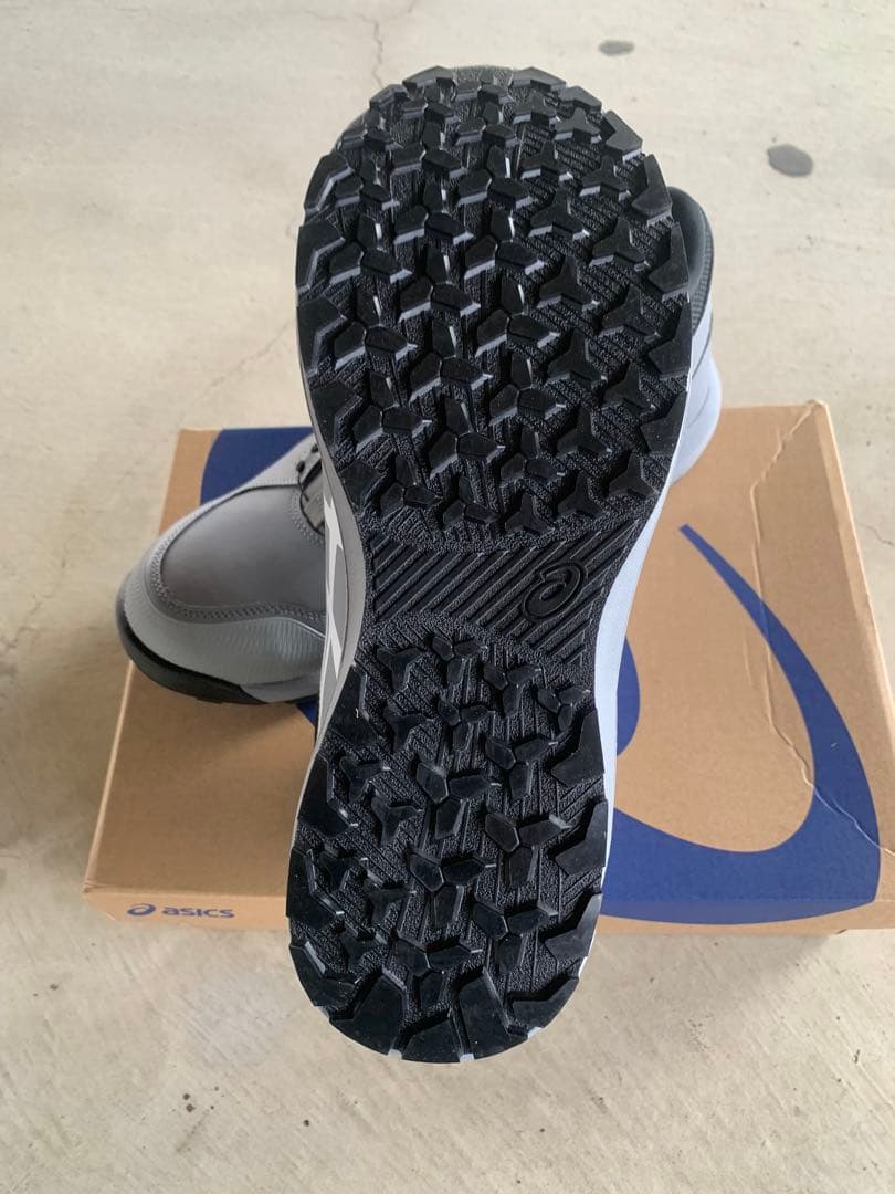 新作　アシックス　安全靴　ウィンジョブCP314 グラヴェル　ホワイト