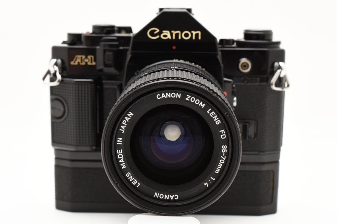 フィルムカメラ Canon A-1 + New FD 35-70mm F4 + WINDER