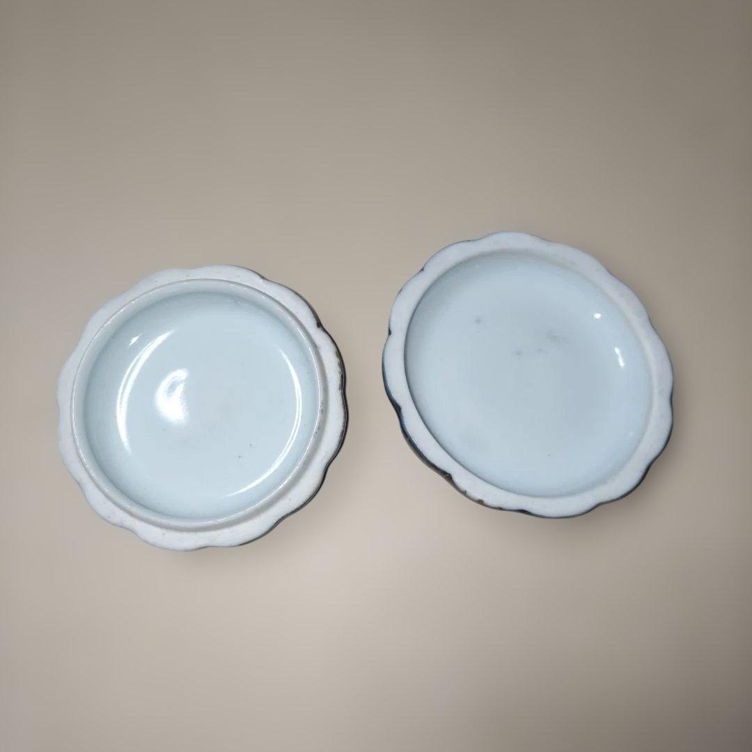 渋草焼　 香合 　芳国舎　飛騨高山　 茶道具 　工芸品 　芳国渋草　名品