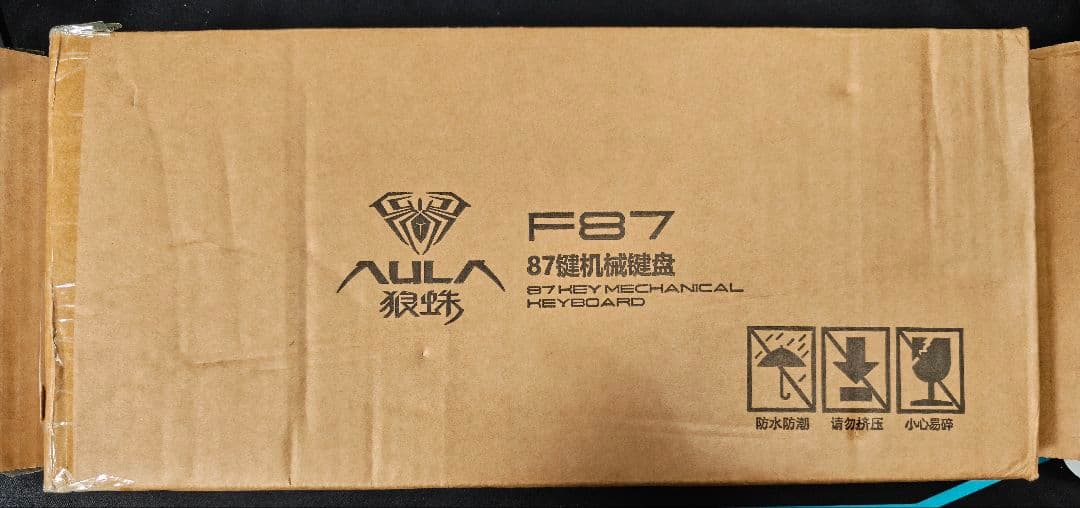 ワイヤレス メカニカルキーボード AULA F87 Pro Black