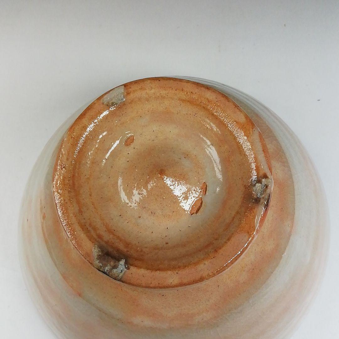 Ｔ４３８　茶碗　『萩焼』『杉山芳寿 造』　共箱　抹茶碗　茶道具