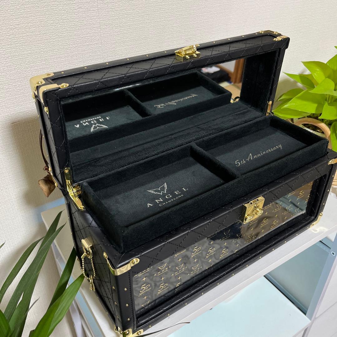【美品】エンジェルシャンパン5周年　限定品　空箱　レザーラッチタイプ