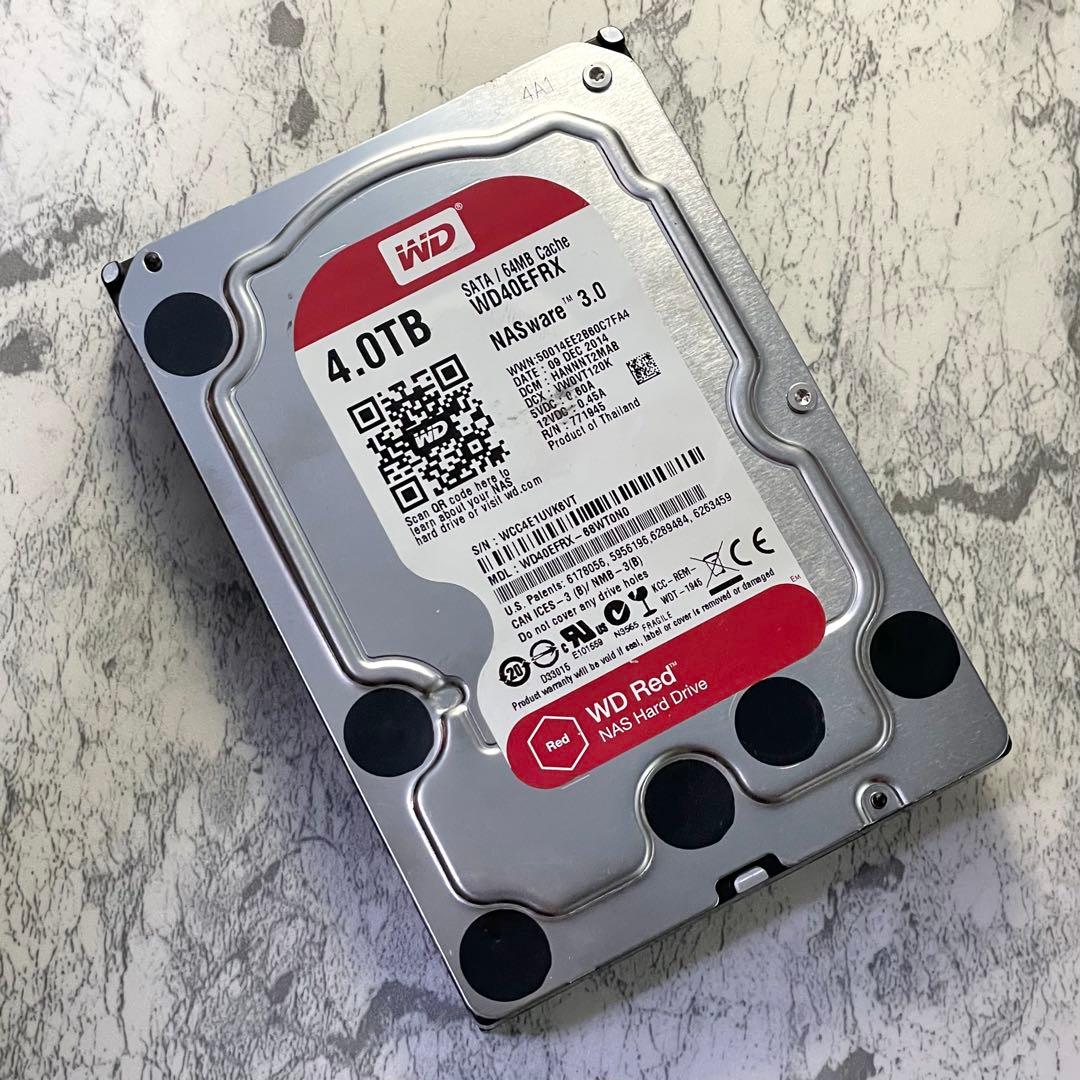 ♢USED♢ WD Red 4TB 内蔵型ハードディスクドライブ