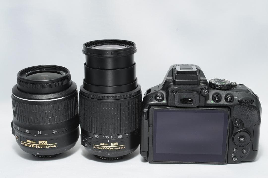 ✨️Nikon D5300✨望遠＆標準Wレンズ✨️Wi-Fi機能でスマホ転送