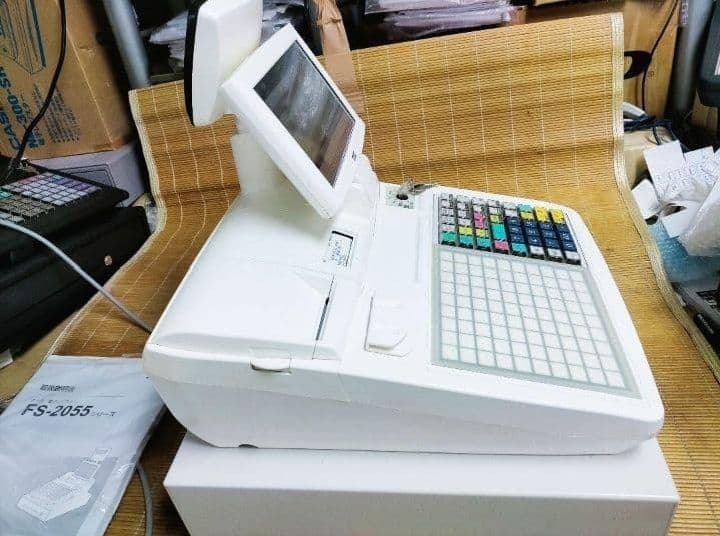 テックレジスター　FS-2055-V2　店名無料　インボイス対応　030558