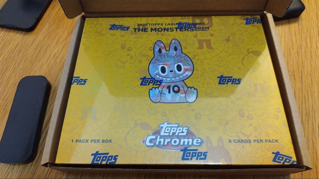 Topps Chrome Labubu ラブブ 1box 1箱 未開封 #2
