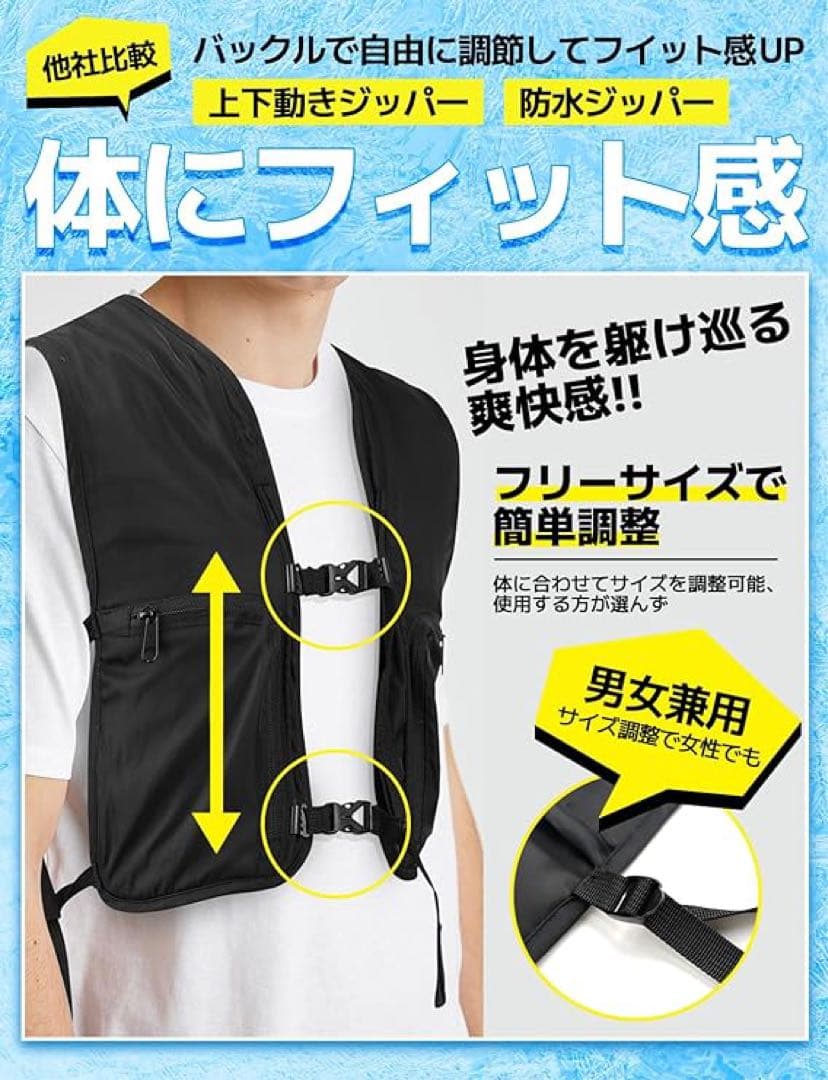空調服　水冷ベスト